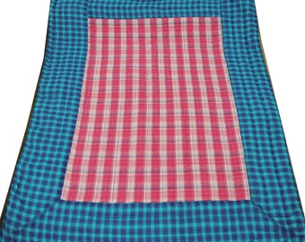 Multicolor - Tagai Patchwork Baby Quilt / Gudri / Blanket (40 X 40 IN) 12