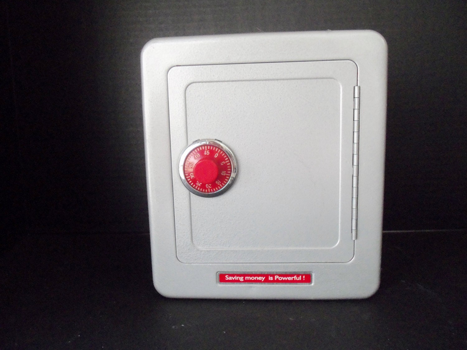 Toy Safe Metal Safe Piggy Bank Childs Bank