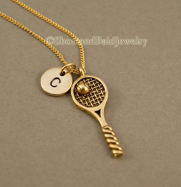Tennis necklace Tennis Racket necklace tennis ball tennis