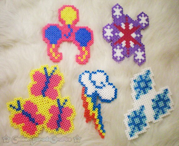 Items similar to PICK ONE: My Little Pony Cutie Mark Perler Beads on Etsy