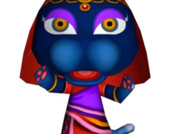 Animal Crossing Katrina Sticker