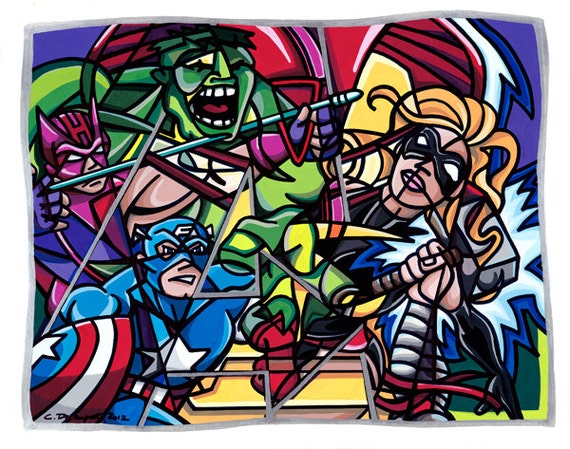 Assemble (8"h x 10"w)