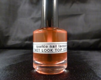 Wet Look Top Coat--15 ml bottle