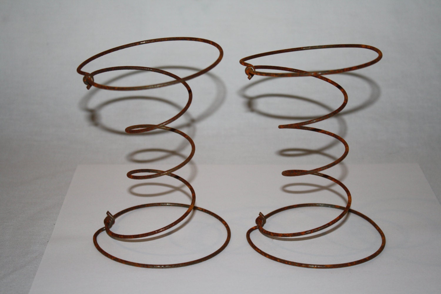 Lot of 15 Rusty Metal Bed Springs Coils for by NobleSwede on Etsy