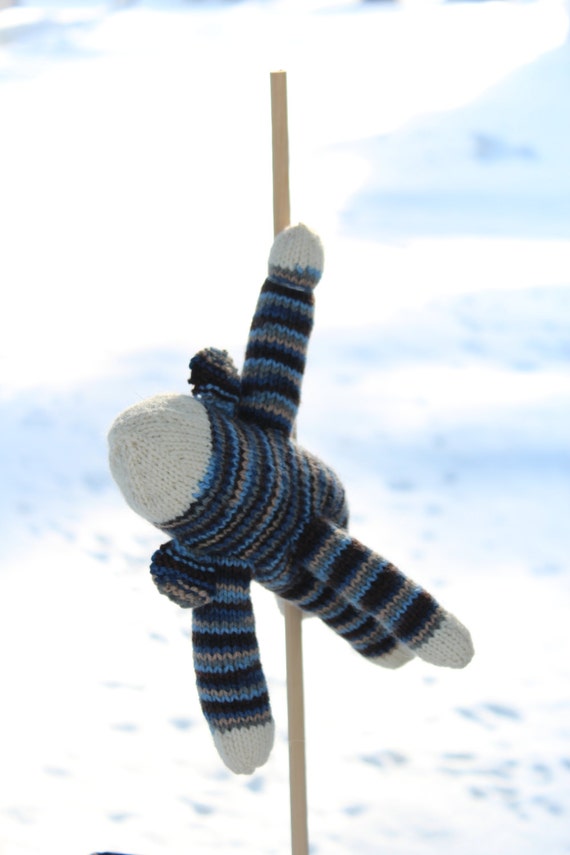 knit sock monkey