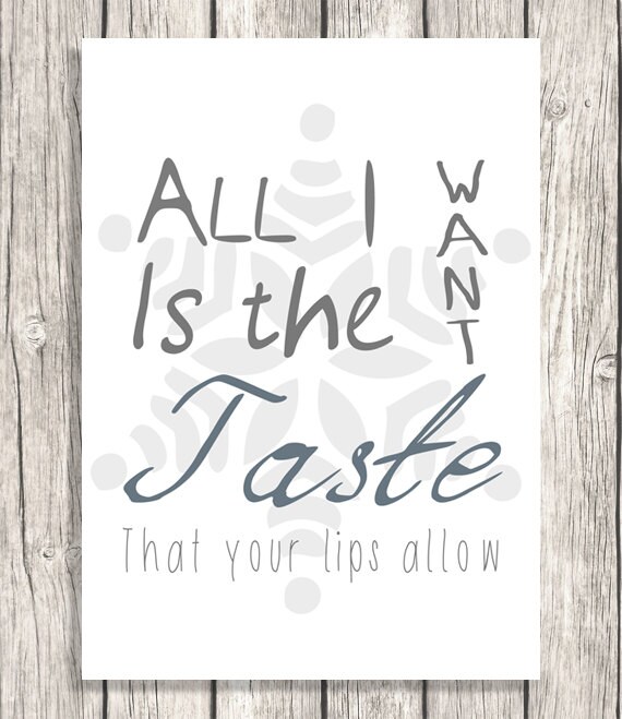 Ed Sheeran Lyrics Song Typography Typographic by PatiHomeDecor