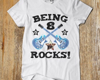 CUSTOM printed "Group of 10 Being X Rocks" t shirt. One of a kind