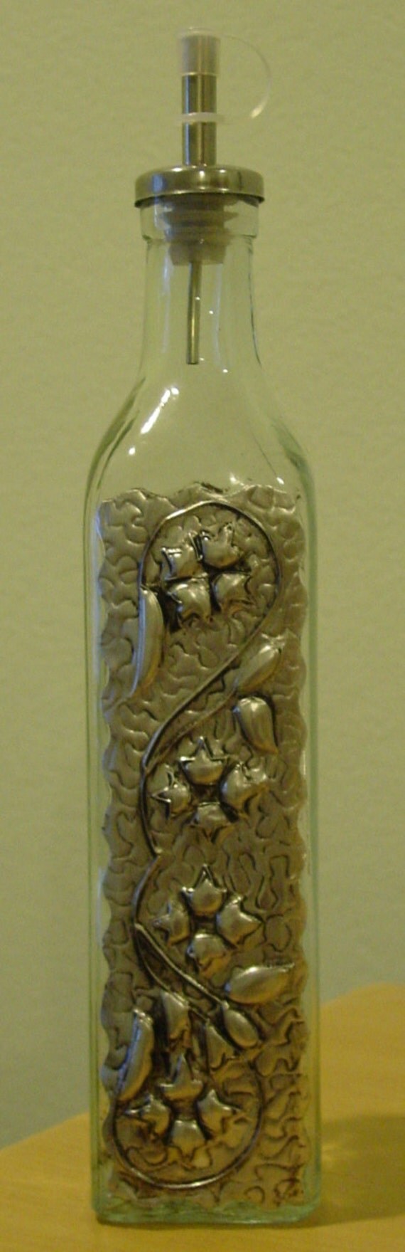 Decorative Olive Oil Bottle by on Etsy