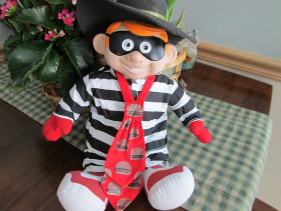 hamburglar stuffed doll