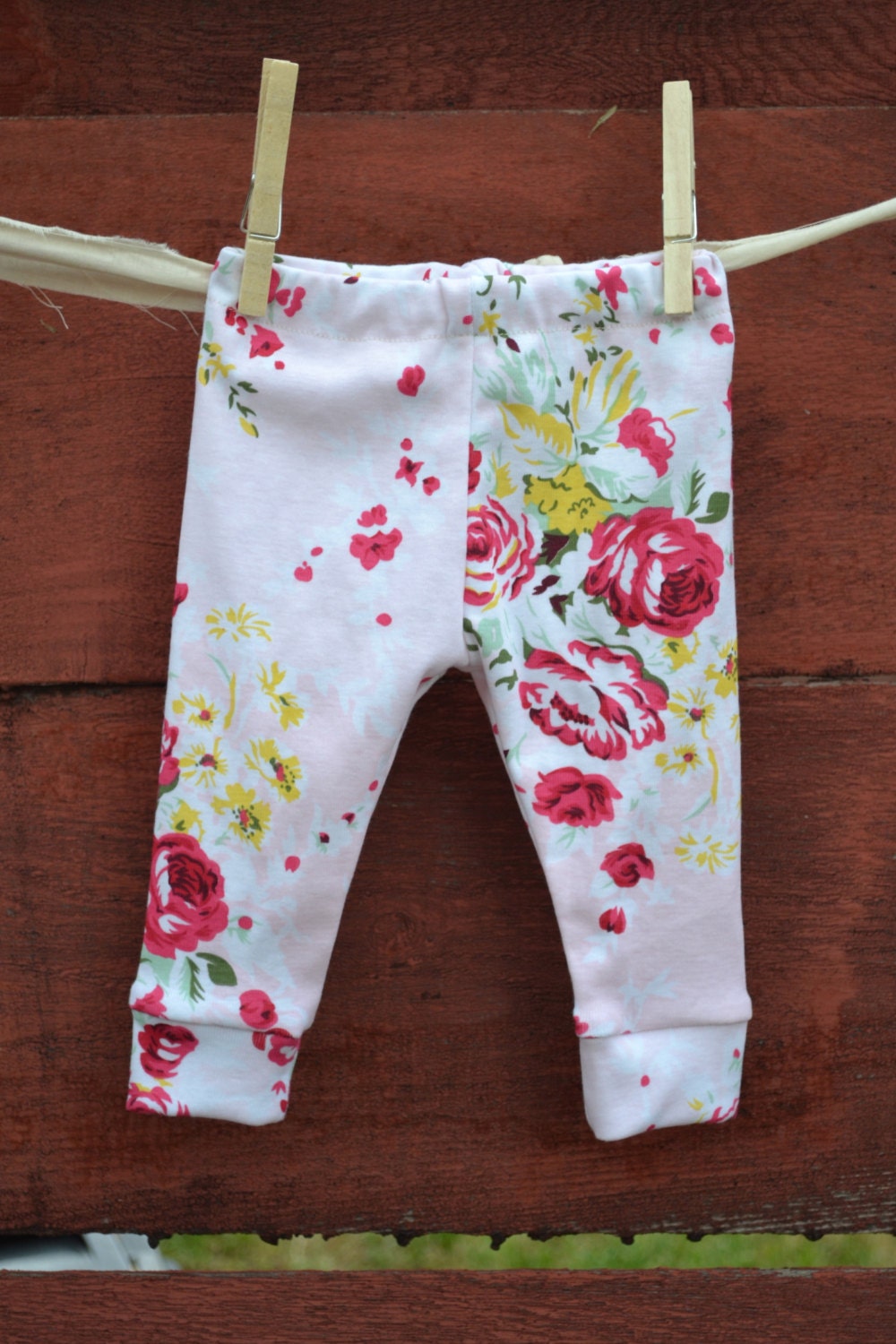 Leggings baby leggings girl leggings floral leggings light