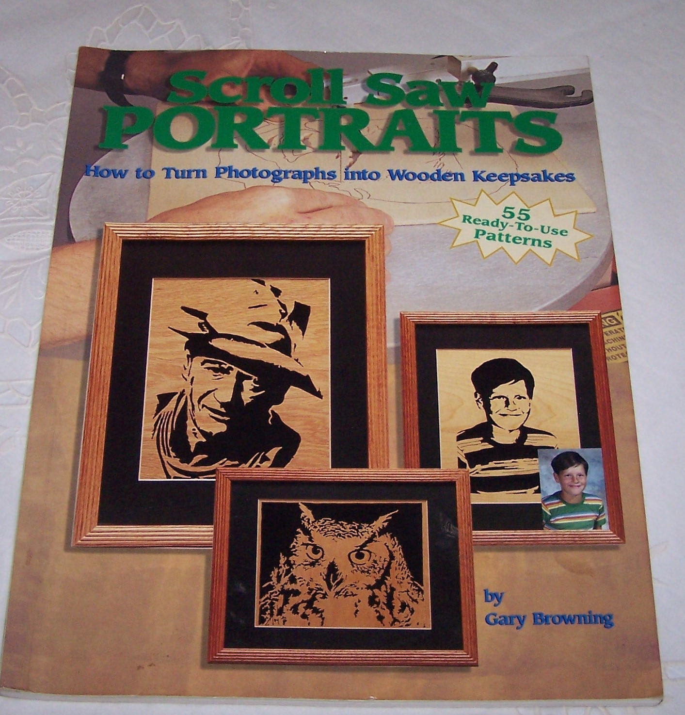 Portraits Scroll Saw Patterns Book 2001 by SkeeterCreekFinds