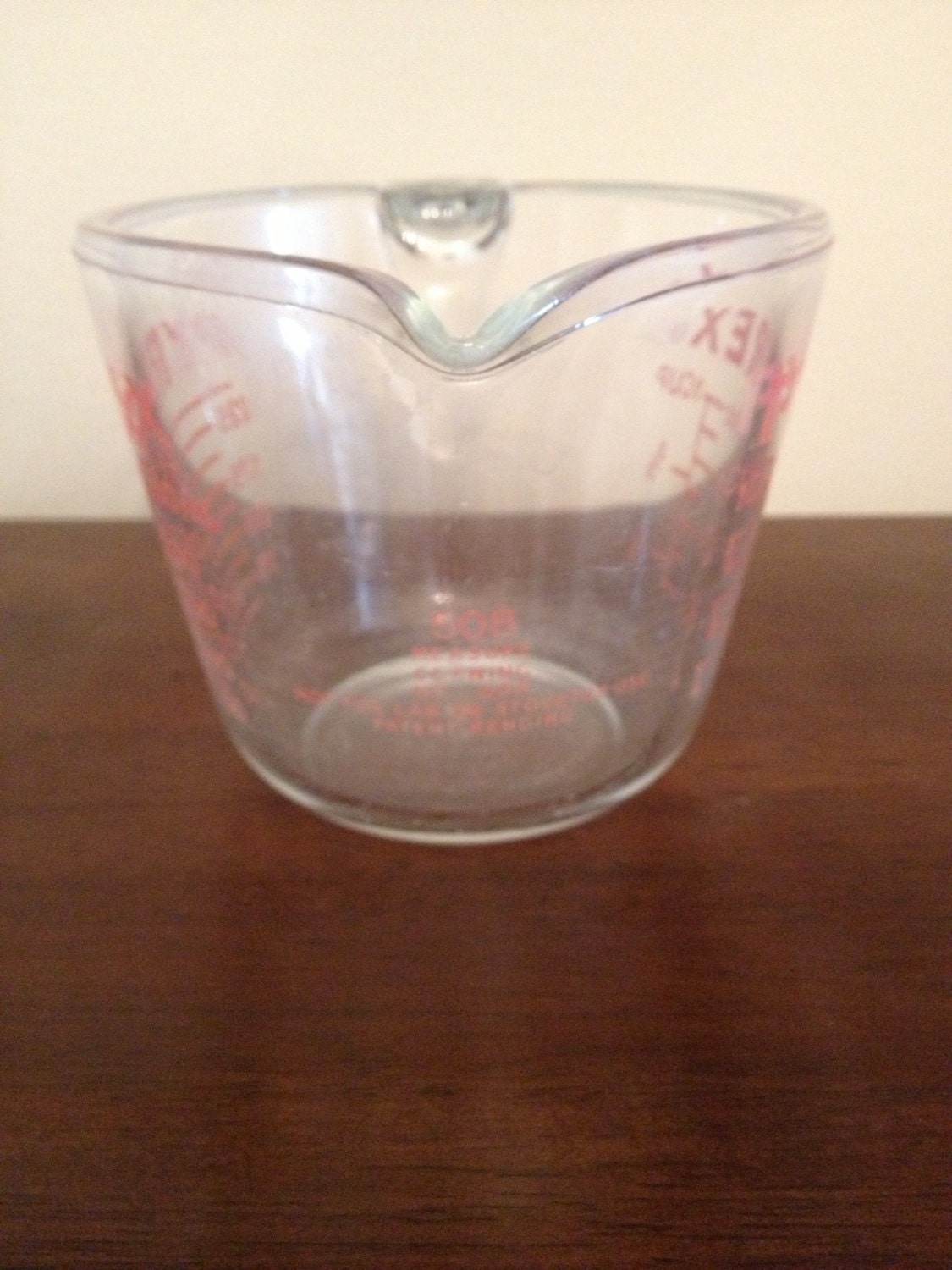 Vintage Pyrex Measuring Cup 8 Ounces 508