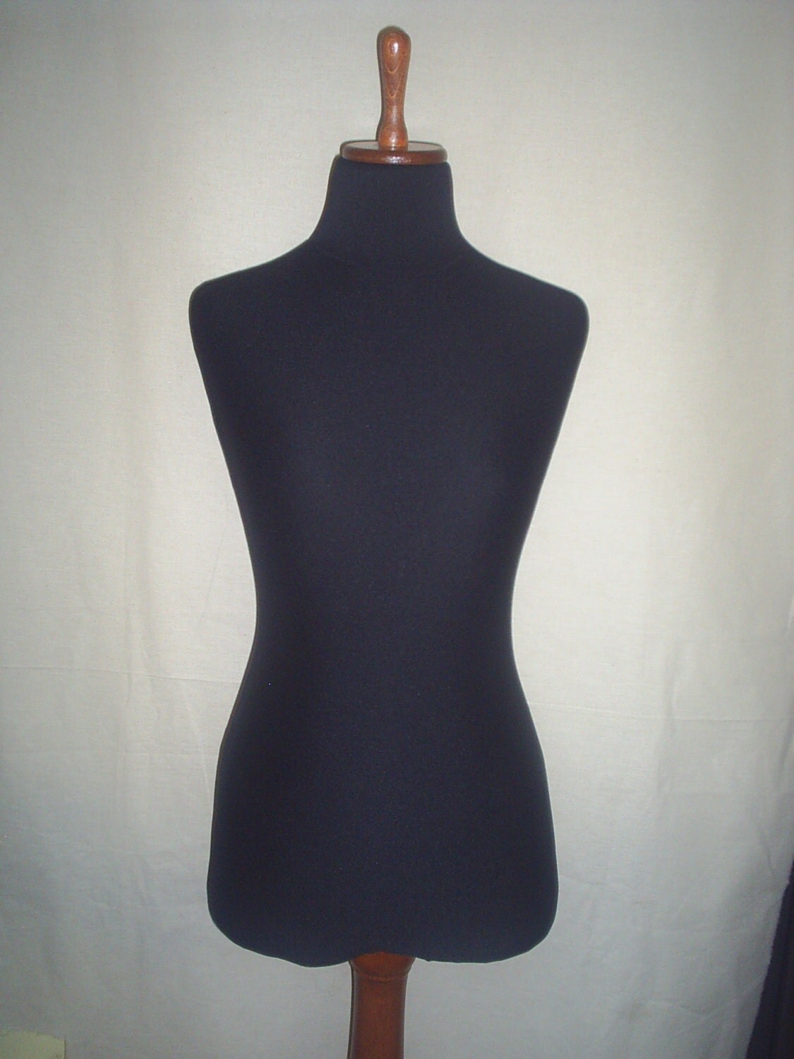 COVER for Mannequin bust torso dress form Black with Elastin