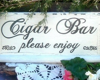 Painted Cigar Bar Wedding Sign Wood Wedding Sign Wood Wedding Sign