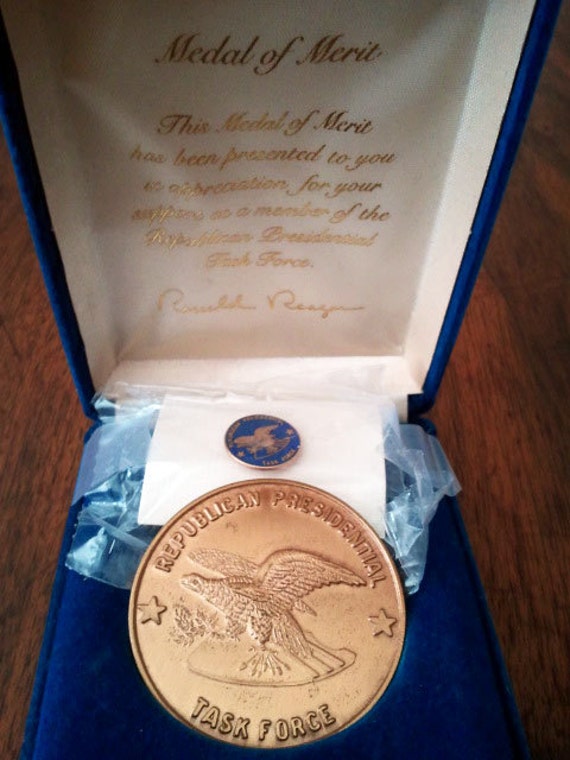 Ronald Reagan Republican Presidential Task Force Medal of