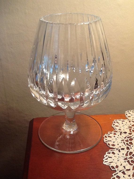 Beautiful Large Cut Lead Crystal Brandy Snifter Shape Candy