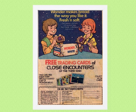 wonder bread trading cards