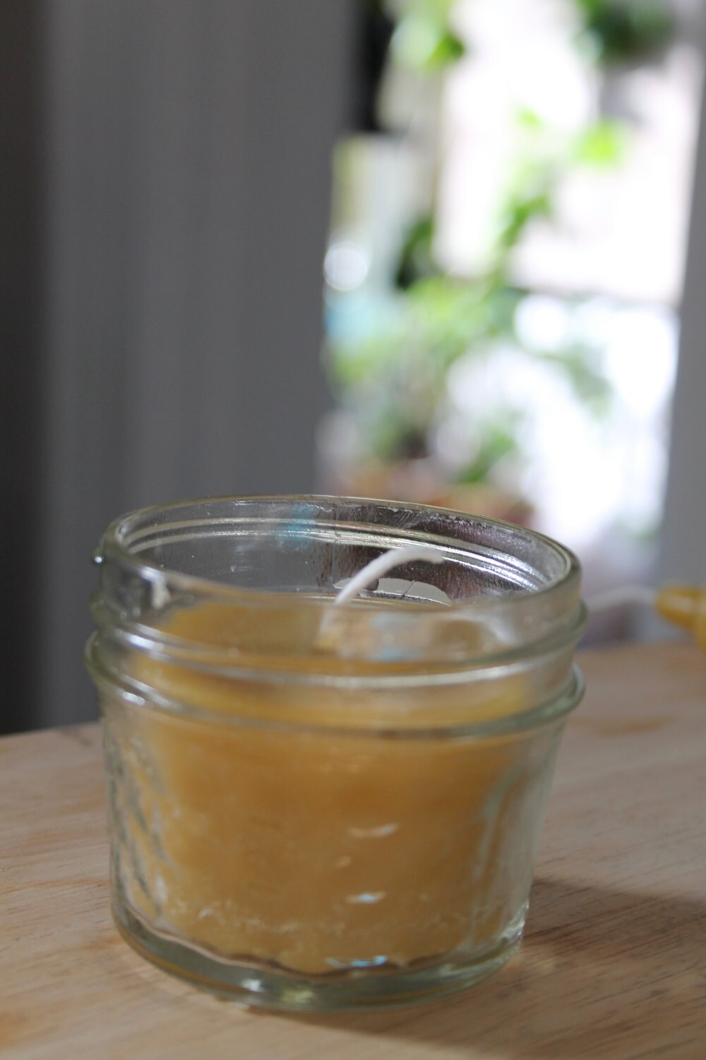 4ounce Beeswax Mason Jar Candle by TheBeesWaxyKnees on Etsy