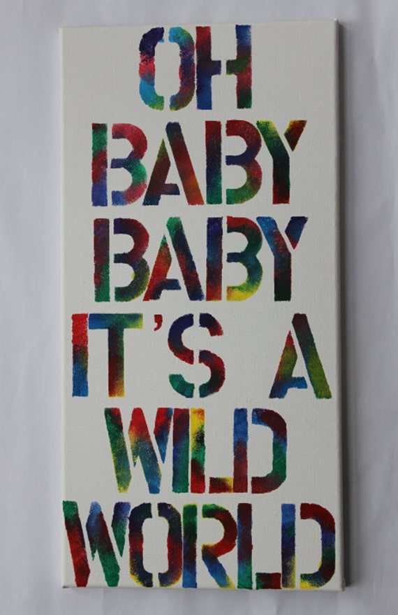 Items similar to Song Lyrics Paintings on Etsy