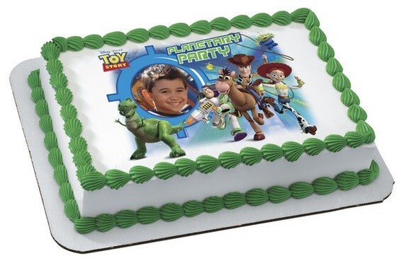 TOY STORY 3-Planetary Party Edible Image Cake Topper Il_570xn