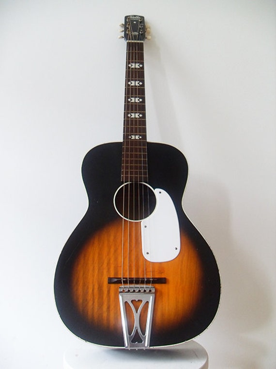 Vintage Harmony Stella Parlor Acoustic Guitar