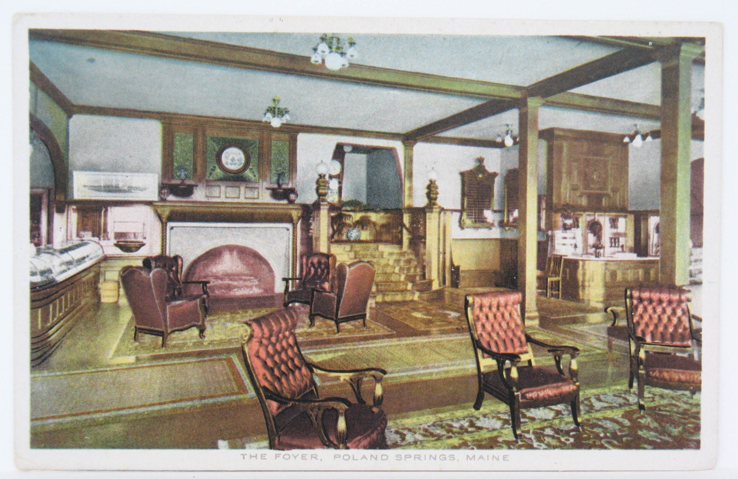 Poland Springs Resort Maine Postcards Resorts Motels Hotel Travel