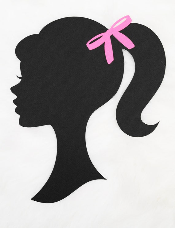 barbie silhouette earrings