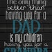 Father's Day printable subway print art card dad father