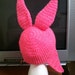 Louise Belcher inspired pink bunny ear beanie hat from
