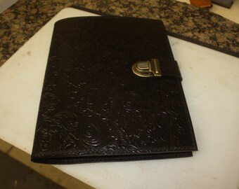 Leather composition book cover