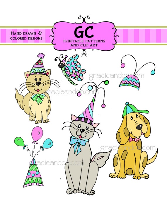 birthday dog clipart - photo #40