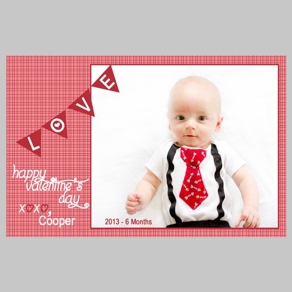 items-similar-to-love-bunting-valentine-s-day-printable-photo-card-template-on-etsy