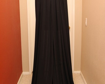 Long Black Batman Cape