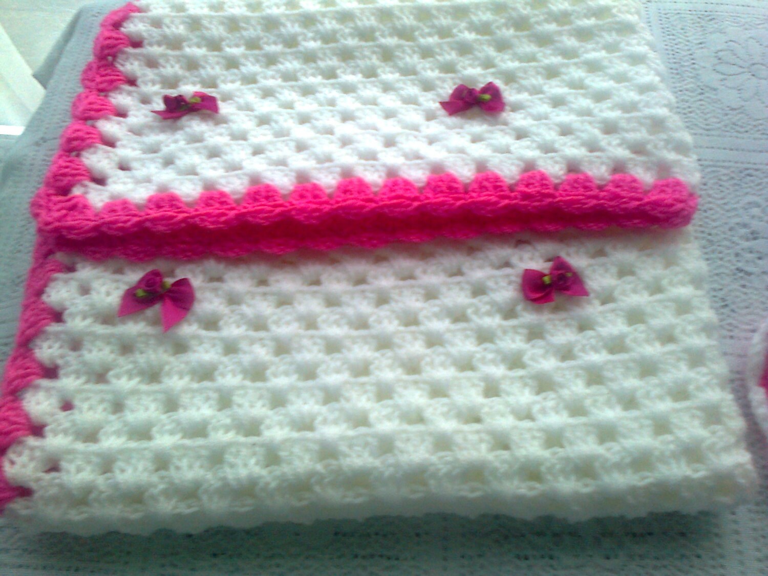 PDF Simple crochet baby blanket pattern