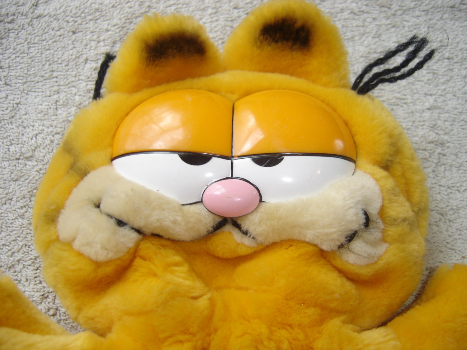 emoji garfield plush