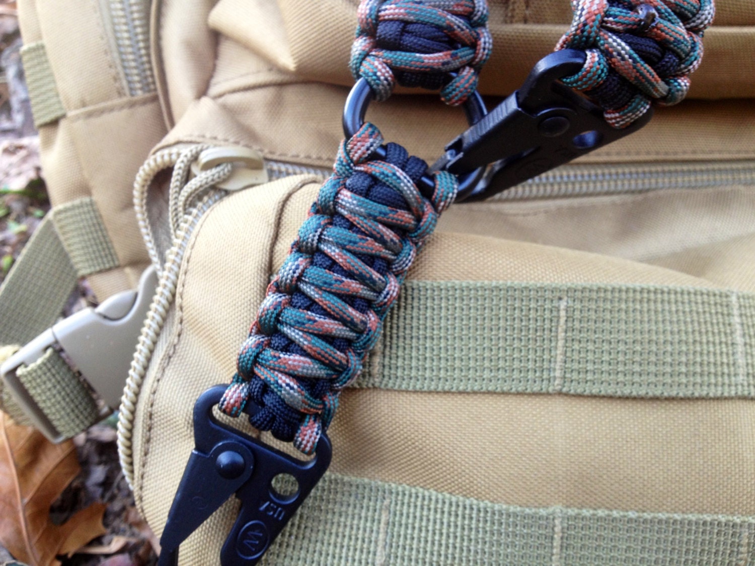 1 and 2 point 550 paracord Rifle slings
