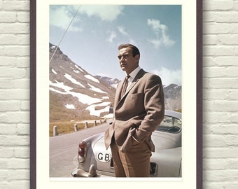 Bond Sean Connery James stampa