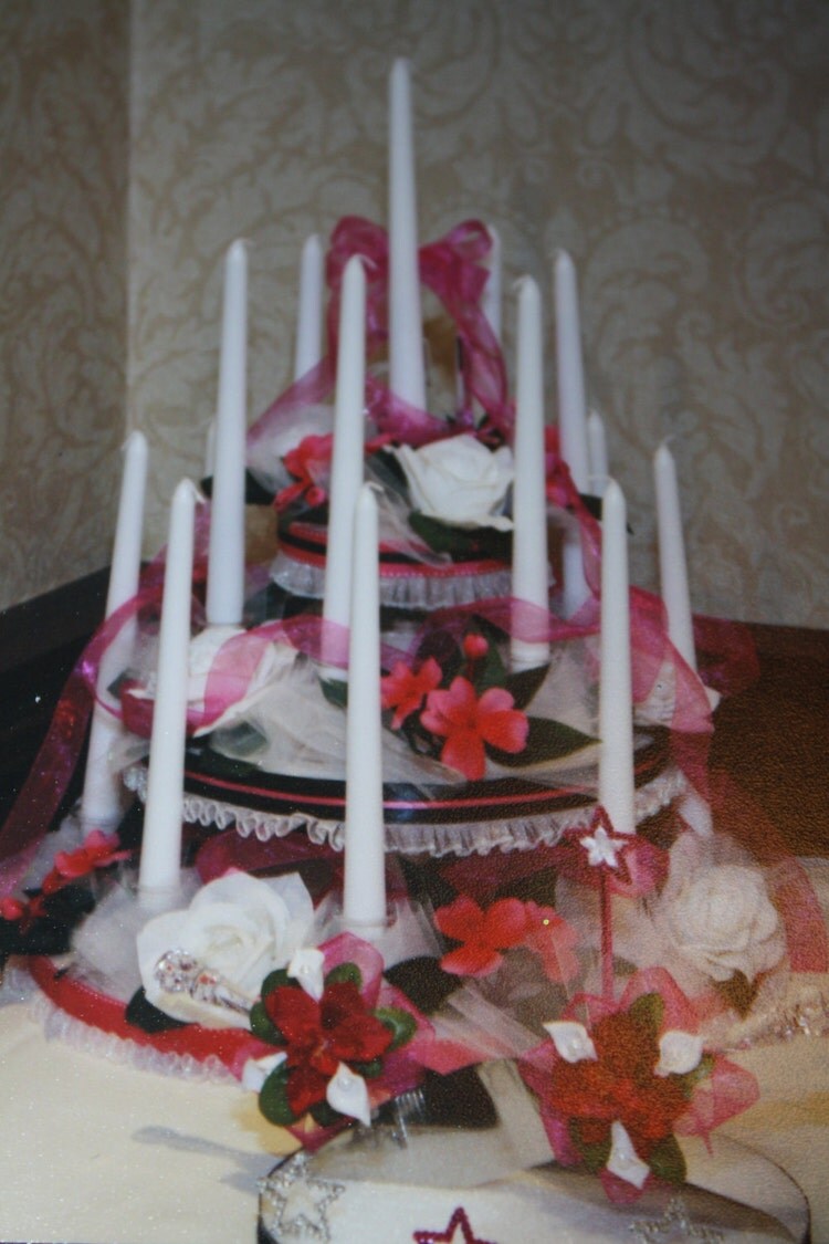 Quinceanera candles Sweet 15 Sweet 16 Candelabra by Maylin201