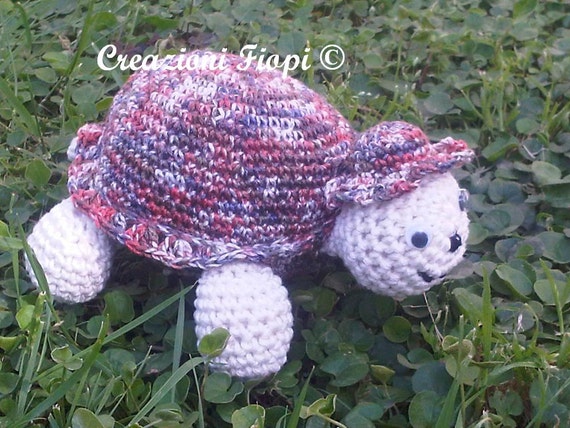 PATTERN 119 Amigurumi Tartaruga a uncinetto di CreazioniFiopi