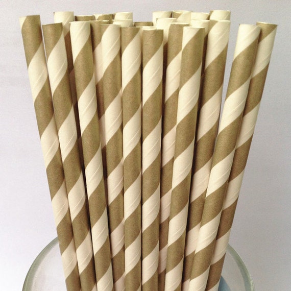 Vintage Paper Straws 10