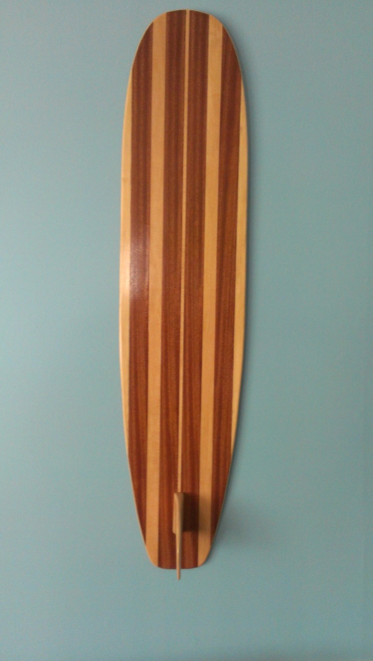 Surfboard Wall Art Wooden Wood Surf Art by SplintersWoodBoards
