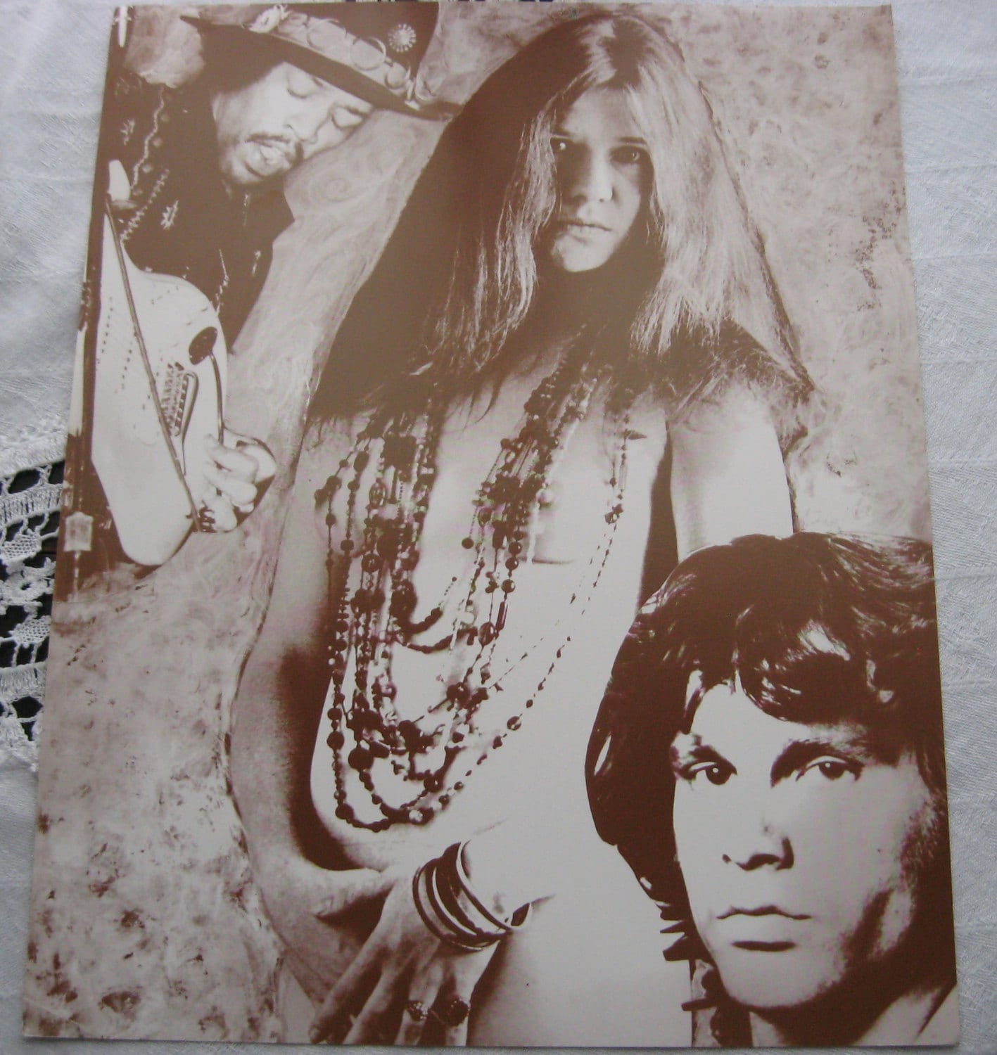 Poster Of Jimi Hendrix Janis Joplin And Jim Morrison 