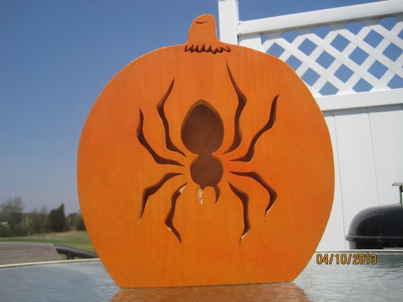 reversible jack o lantern spider plush