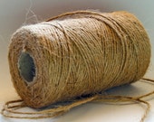 100 meters of 1mm Natural Jute Twine.Gift Tag String Cord- Eco Friendly 100 % .