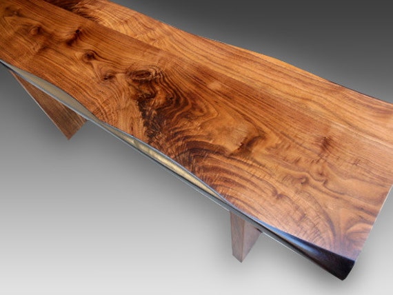 Japanese Kyoto-Style Console Table Walnut