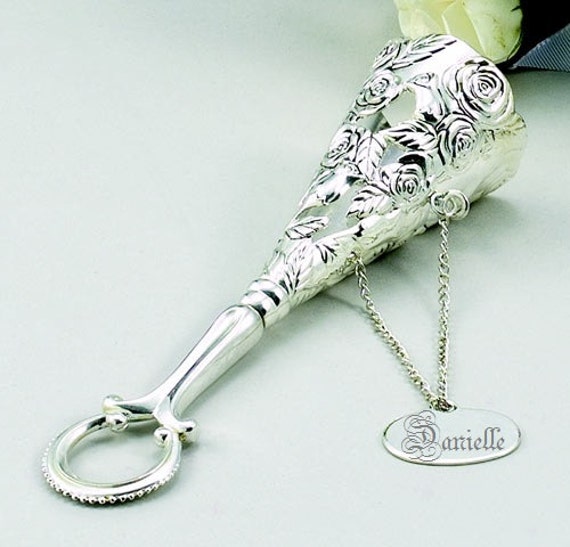 Items similar to Victorian Bouquet Hand "Tussie Mussie" Vase, bouquet