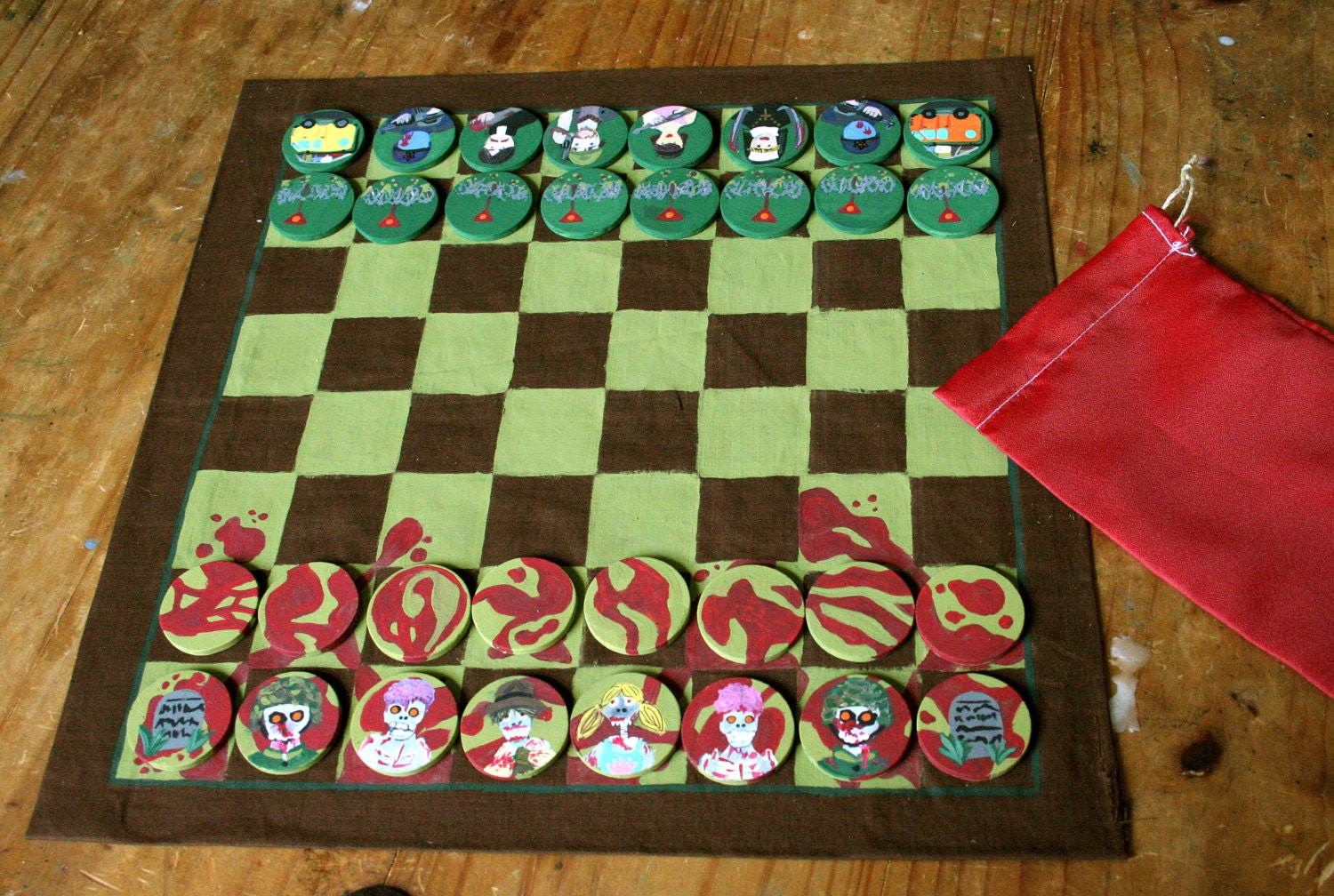 delux chess and checker set for the blind futureaids