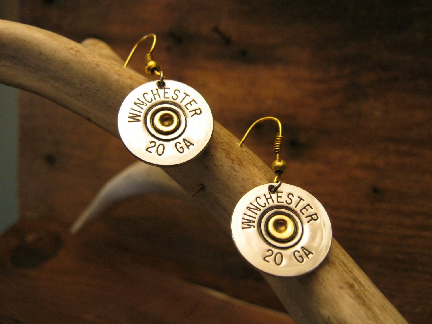 20G Silver Earrings Shotgun Shell Jewelry Shotgun Shell