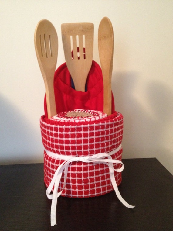 Items similar to Kitchen Towel Cake, Engagement Gift, Housewarming Gift