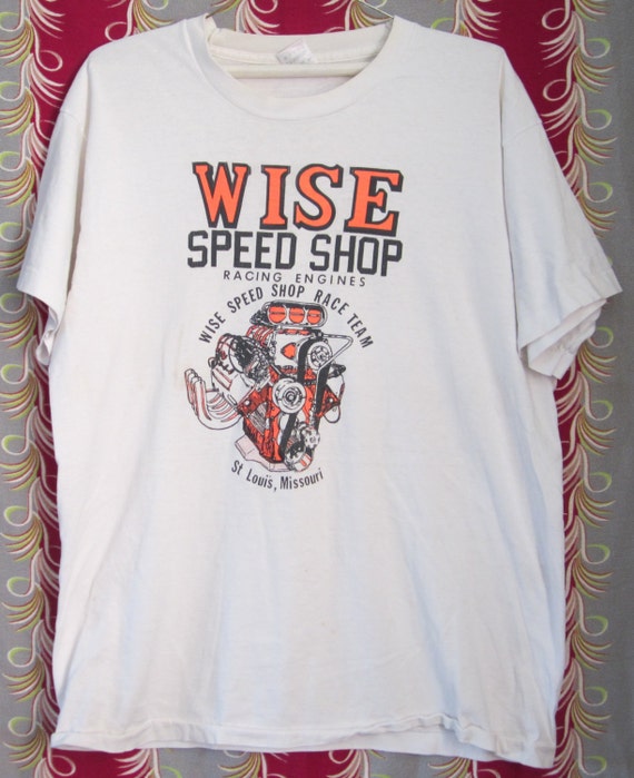 vintage speed shop shirts